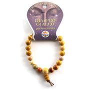 Bracciale diaspro giallo